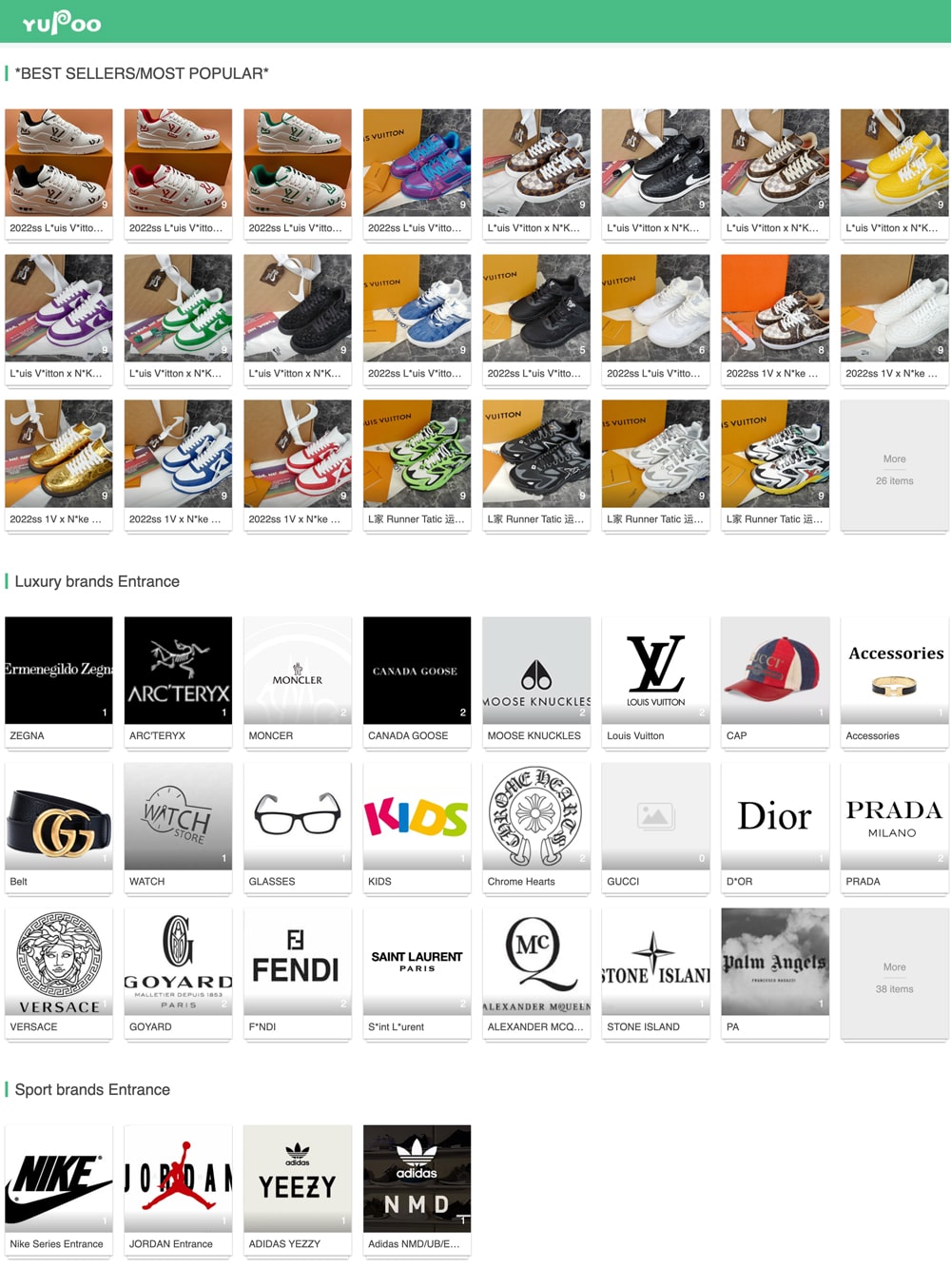 Louis Vuitton shoes brand yupoo album